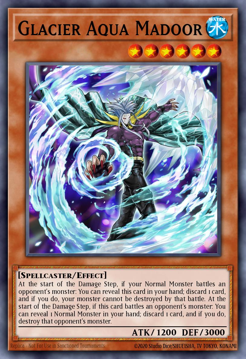 Glacier Aqua Madoor Yu-Gi-Oh card