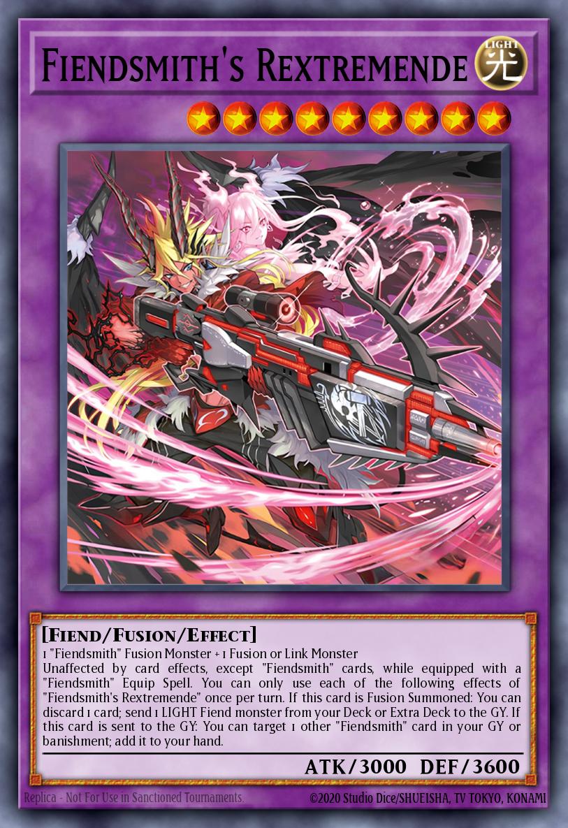 Fiendsmith's Rextremende Yu-Gi-Oh card