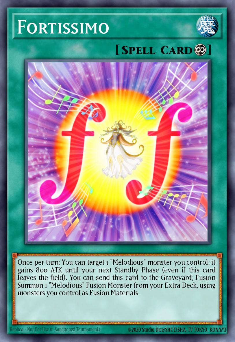 Fortissimo Yu-Gi-Oh card