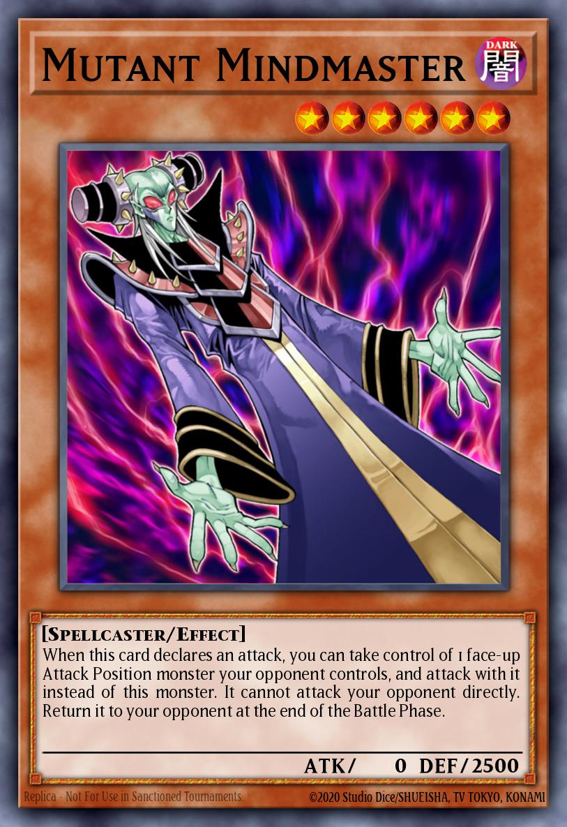 Mutant Mindmaster Yu-Gi-Oh card