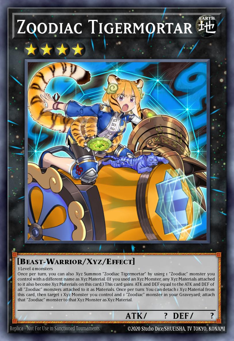 Zoodiac Tigermortar Yu-Gi-Oh card