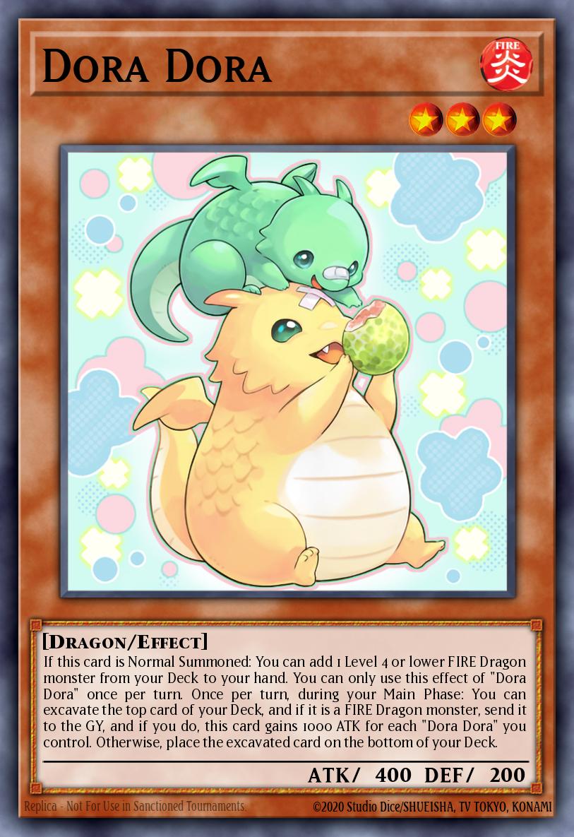 Dora Dora Yu-Gi-Oh card