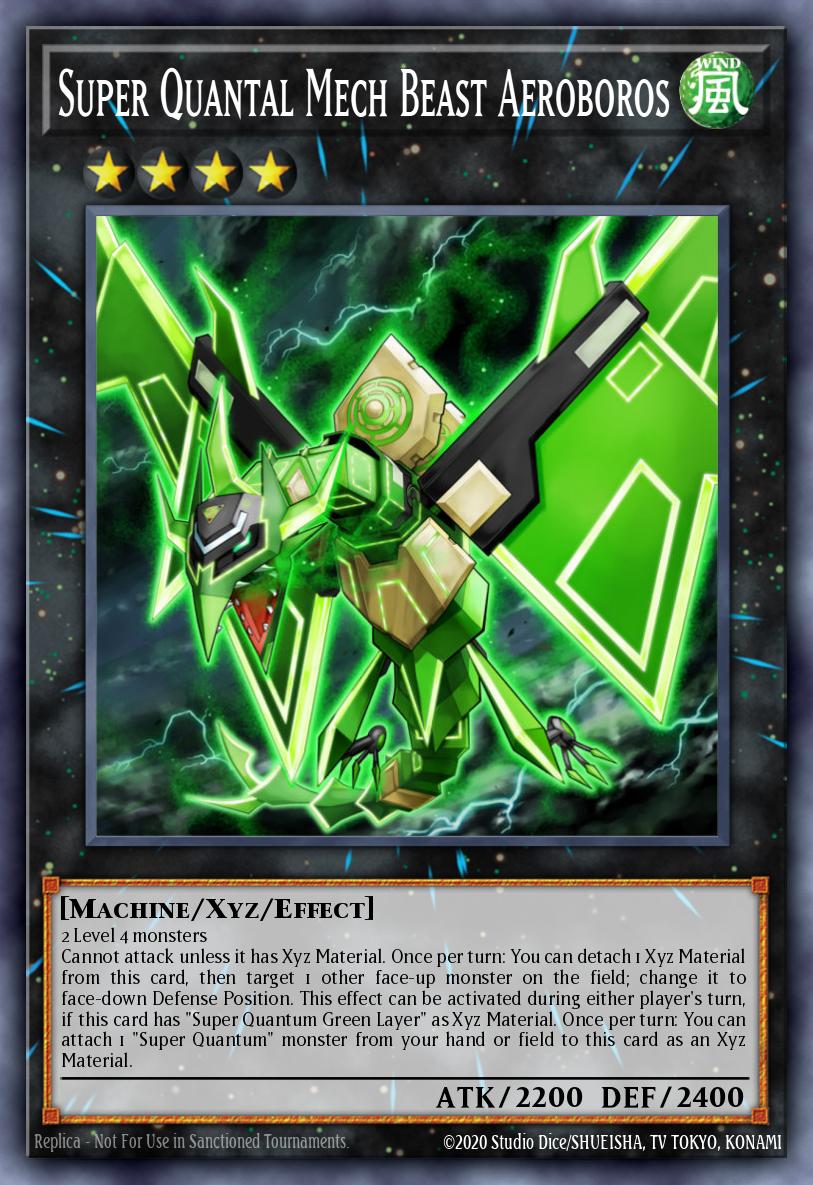 Super Quantal Mech Beast Aeroboros Yu-Gi-Oh card