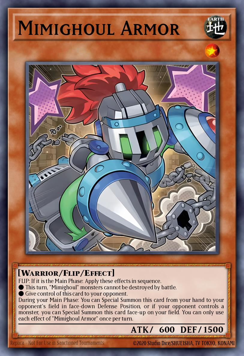 Mimighoul Armor Yu-Gi-Oh card