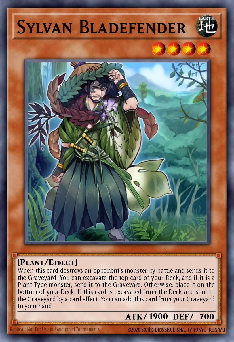 Sylvan Bladefender Yu-Gi-Oh card
