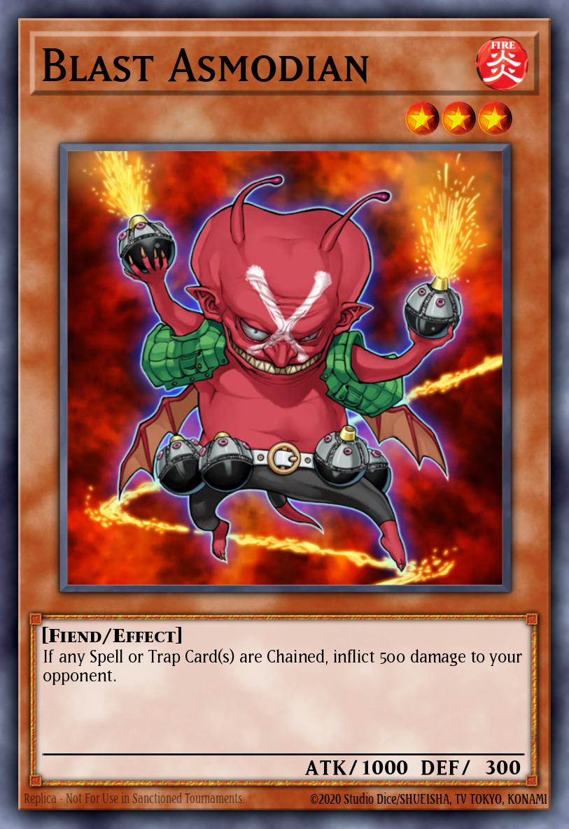 Blast Asmodian Yu-Gi-Oh card