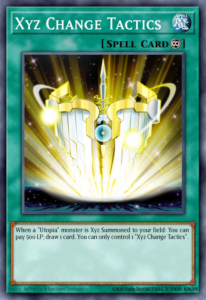 Xyz Change Tactics Yu-Gi-Oh card