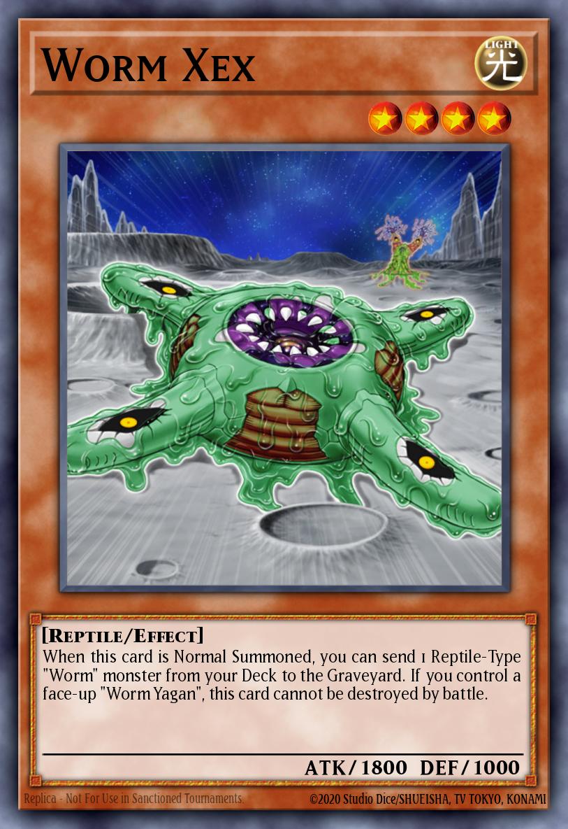Worm Xex Yu-Gi-Oh card
