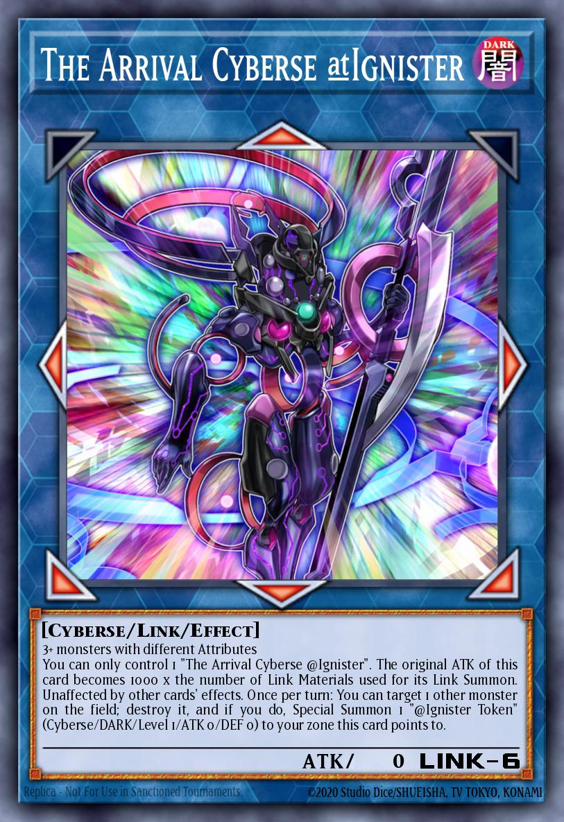 The Arrival Cyberse @Ignister Yu-Gi-Oh card