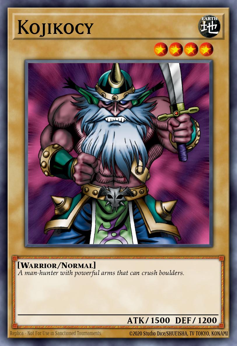 Kojikocy Yu-Gi-Oh card