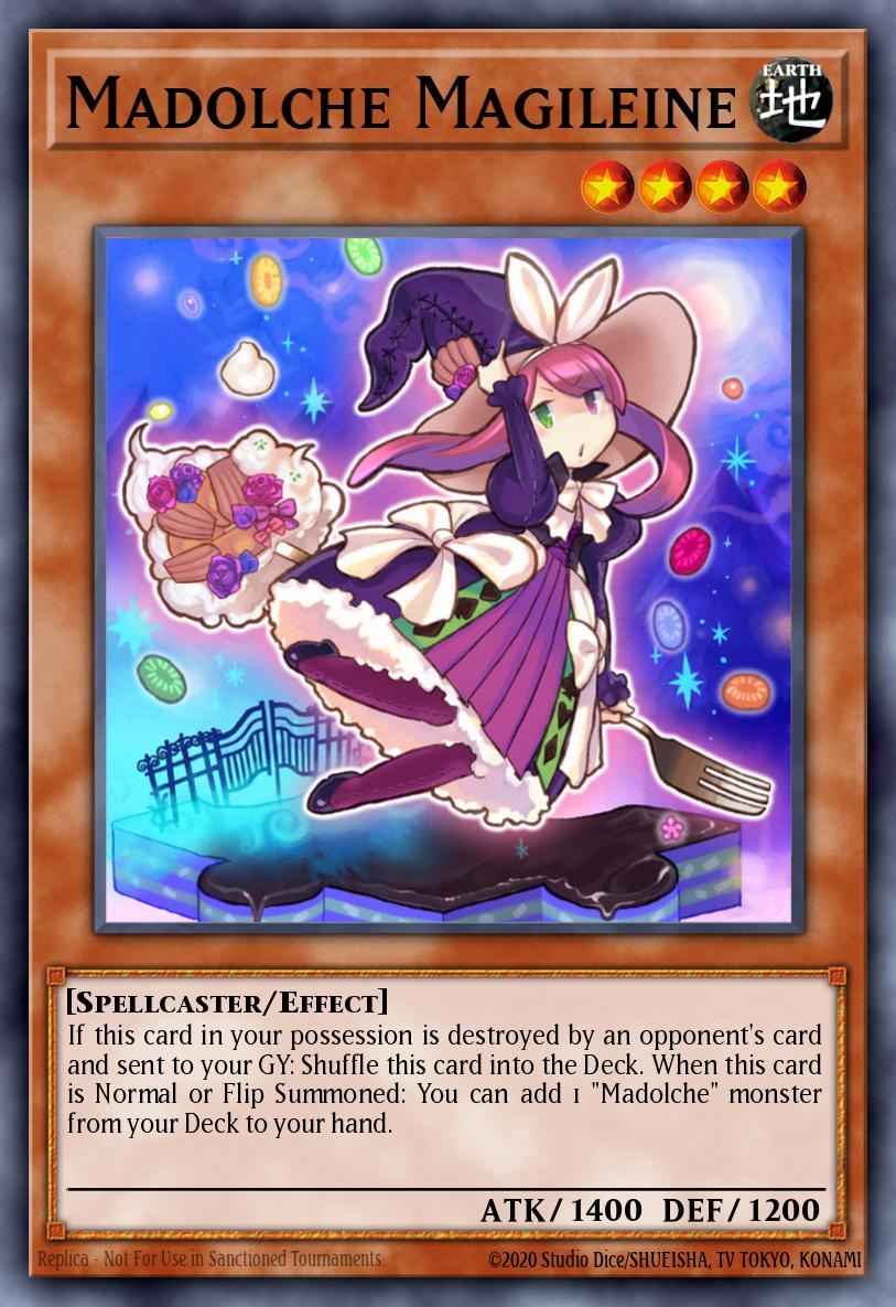 Madolche Magileine Yu-Gi-Oh card