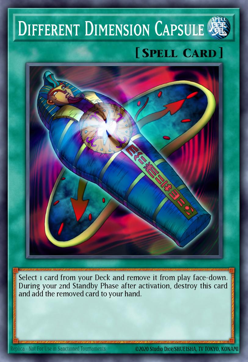 Different Dimension Capsule Yu-Gi-Oh card