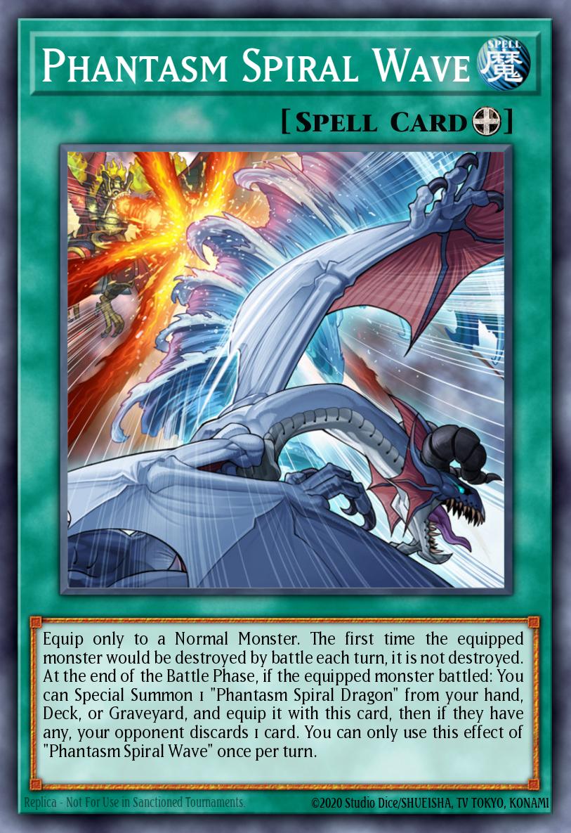 Phantasm Spiral Wave Yu-Gi-Oh card