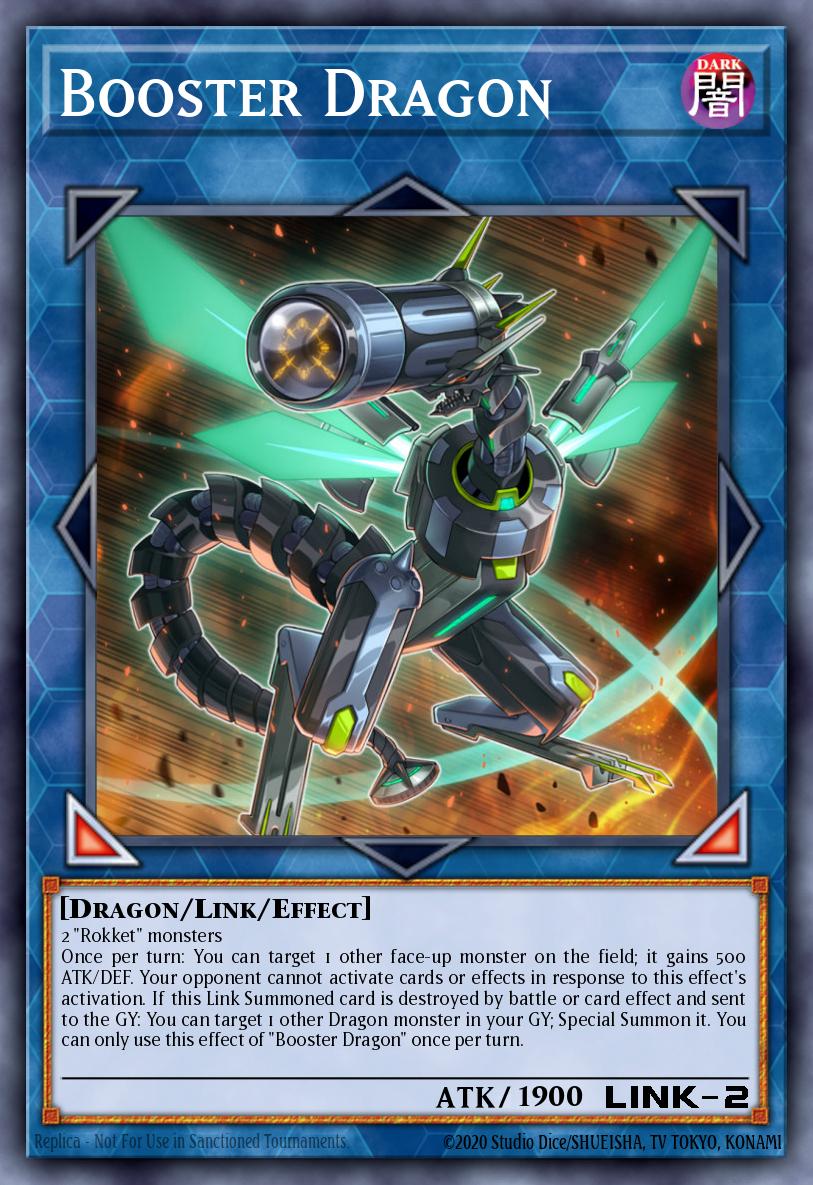 Booster Dragon Yu-Gi-Oh card