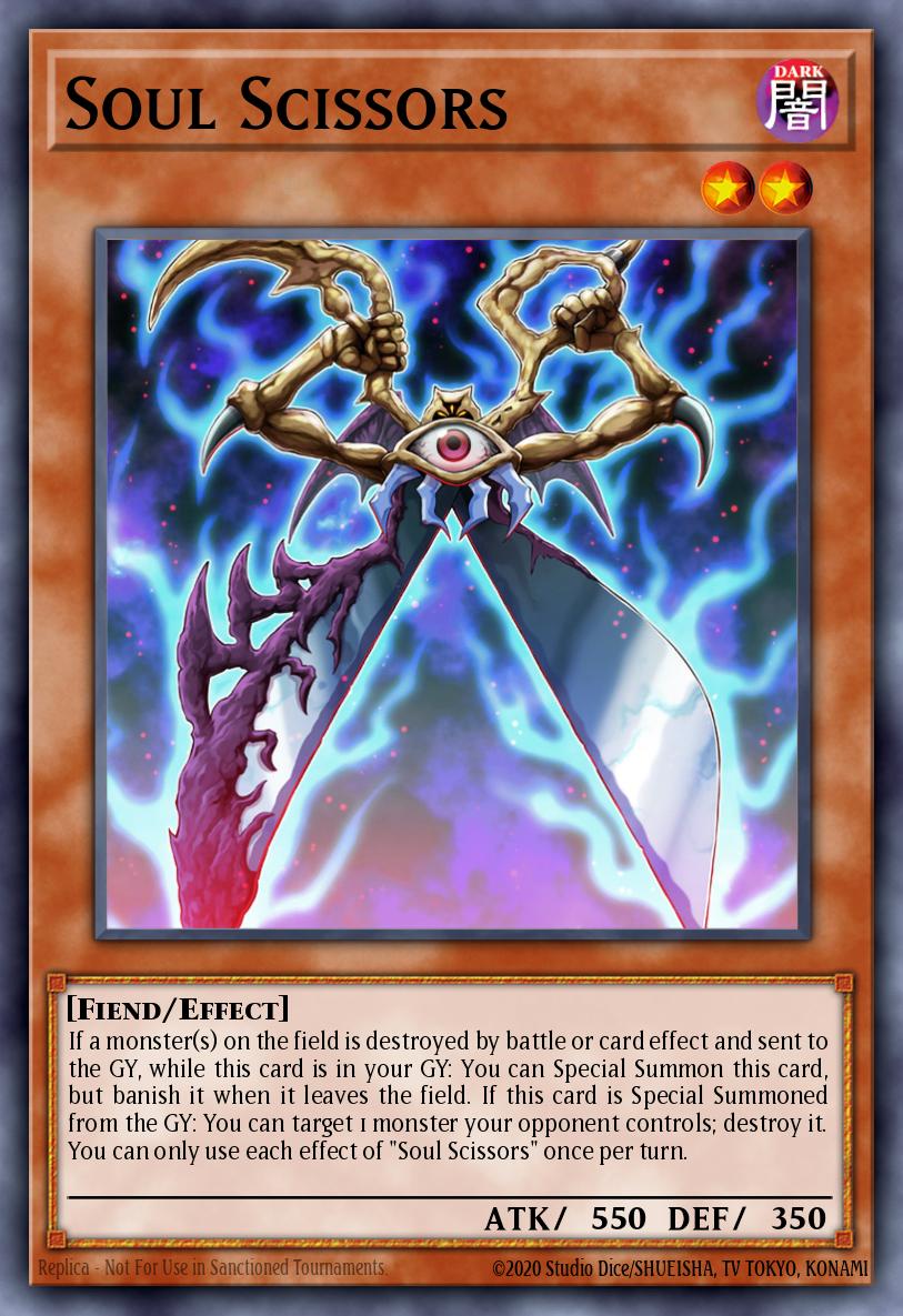 Soul Scissors Yu-Gi-Oh card