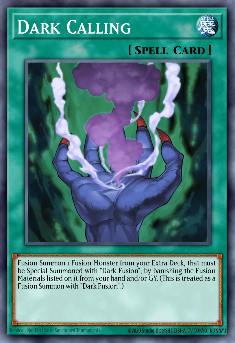 Dark Calling Yu-Gi-Oh card