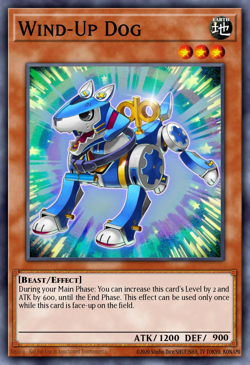 Wind-Up Dog Yu-Gi-Oh card
