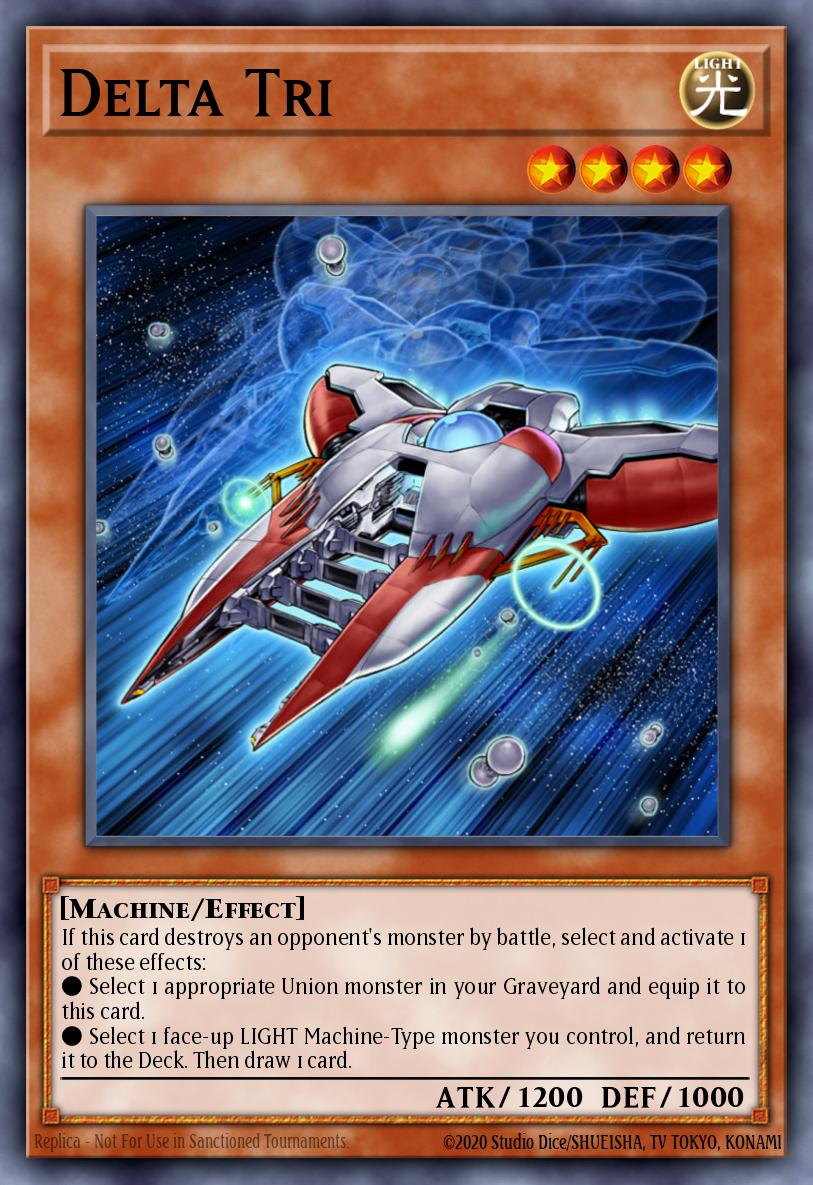 Delta Tri Yu-Gi-Oh card