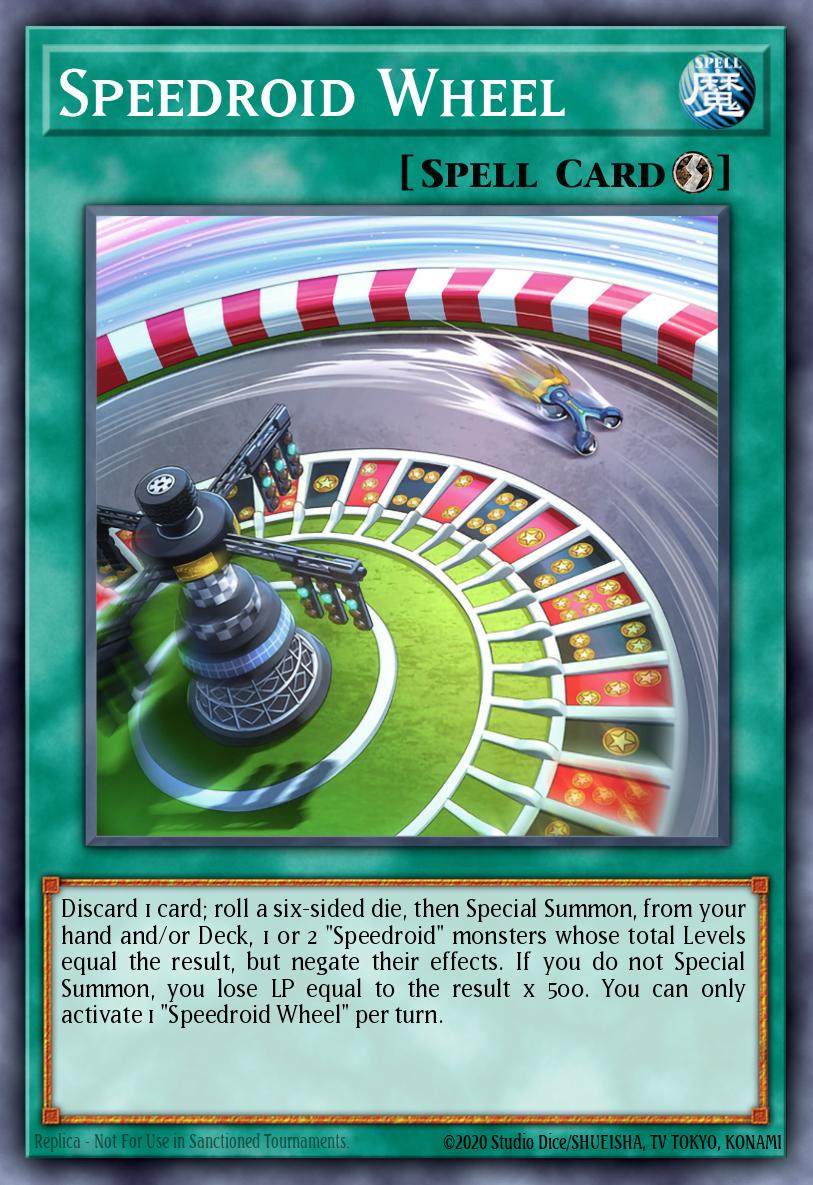 Speedroid Wheel Yu-Gi-Oh card