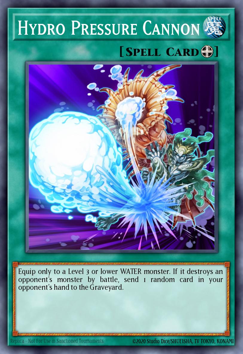 Hydro Pressure Cannon Yu-Gi-Oh card