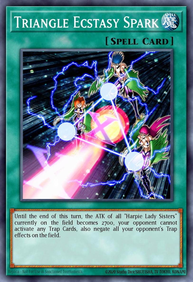 Triangle Ecstasy Spark Yu-Gi-Oh card