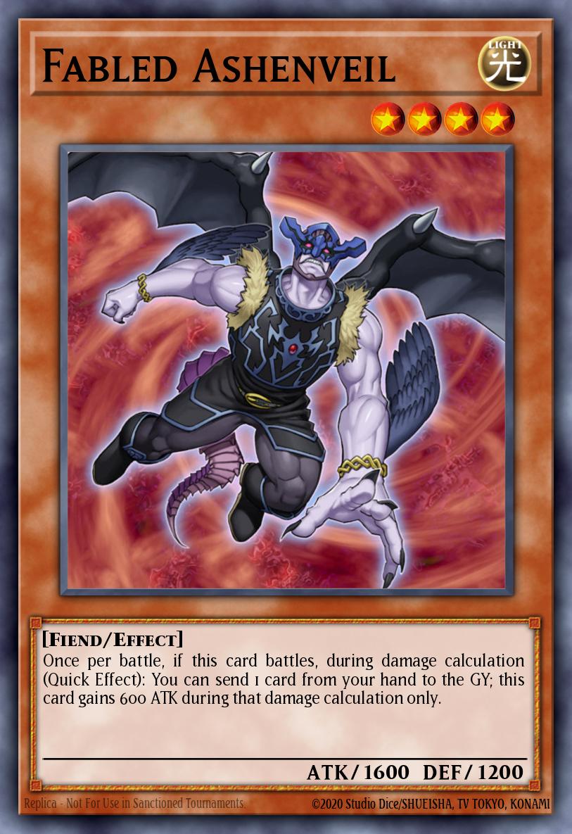 Fabled Ashenveil Yu-Gi-Oh card
