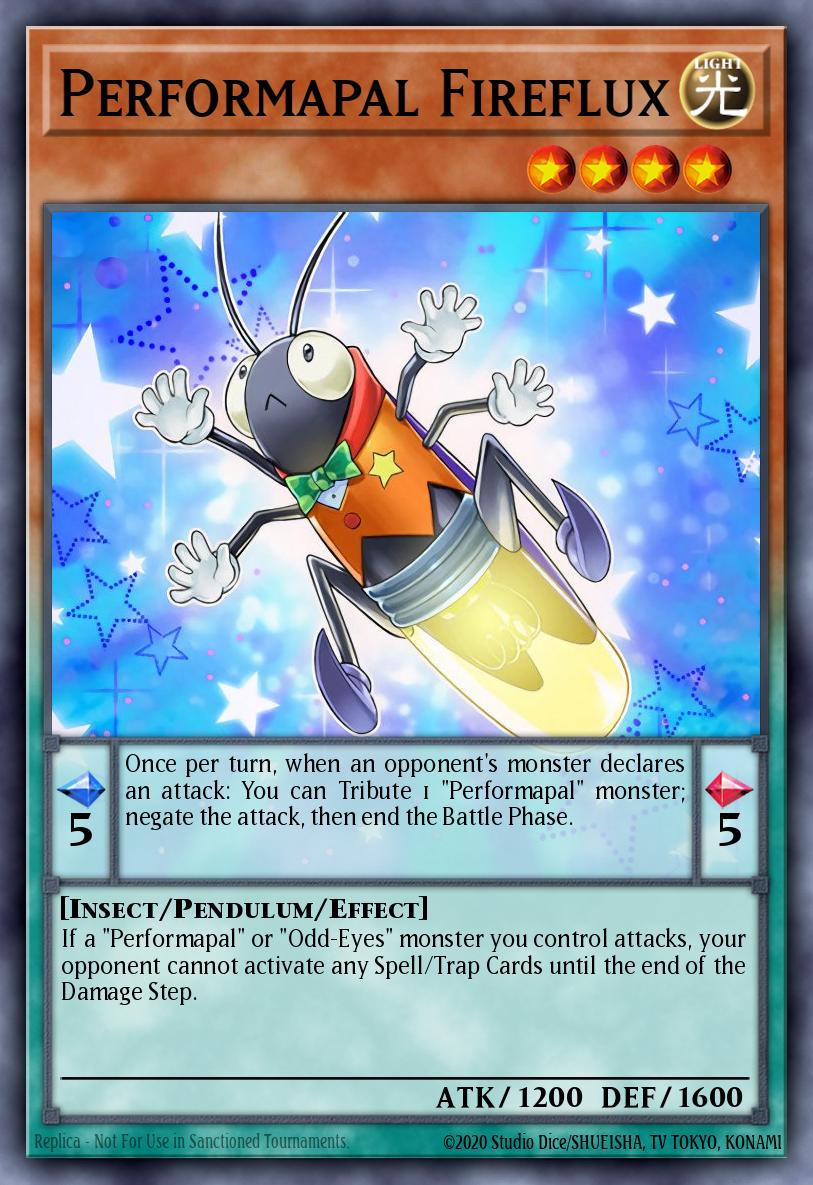 Performapal Fireflux Yu-Gi-Oh card