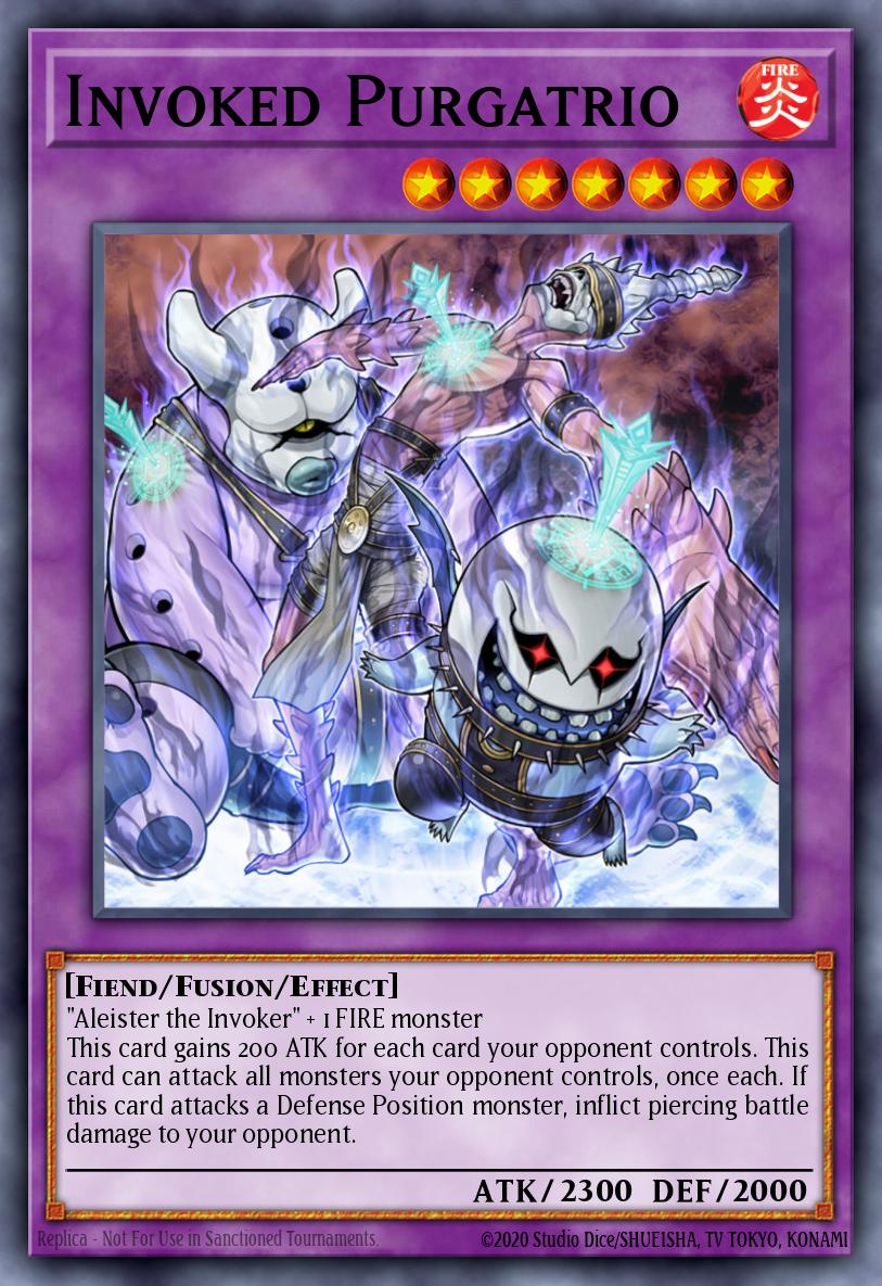 Invoked Purgatrio Yu-Gi-Oh card