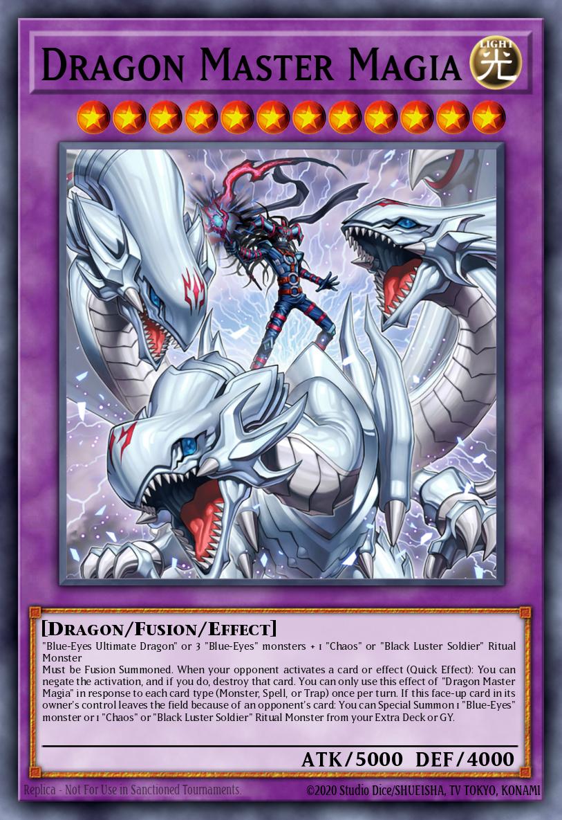 Dragon Master Magia Yu-Gi-Oh card