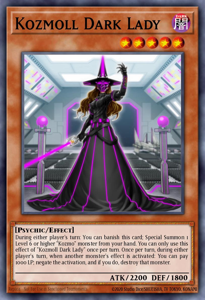 Kozmoll Dark Lady Yu-Gi-Oh card