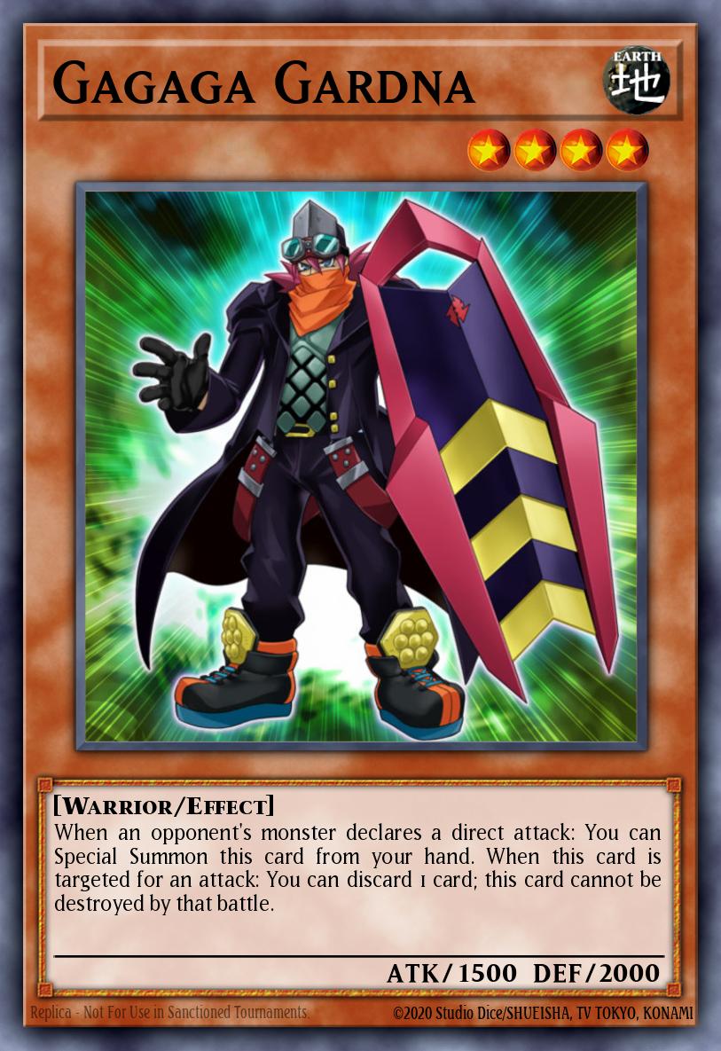 Gagaga Gardna Yu-Gi-Oh card