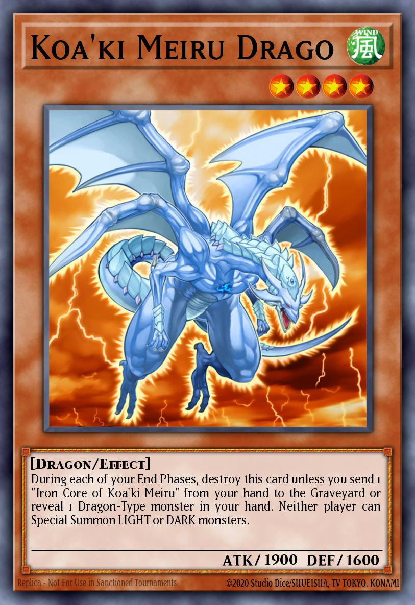 Koa'ki Meiru Drago Yu-Gi-Oh card