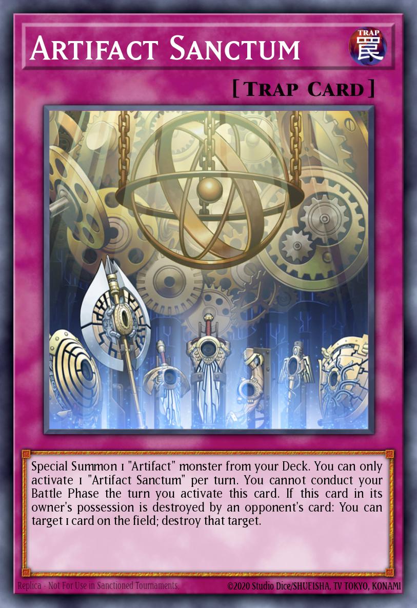 Artifact Sanctum Yu-Gi-Oh card