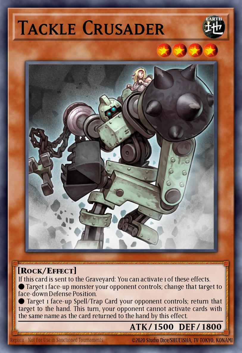 Tackle Crusader Yu-Gi-Oh card