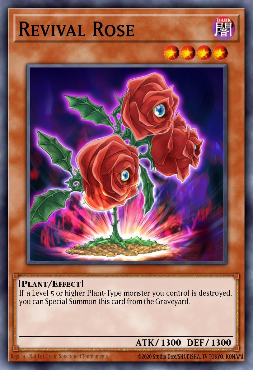 Revival Rose Yu-Gi-Oh card