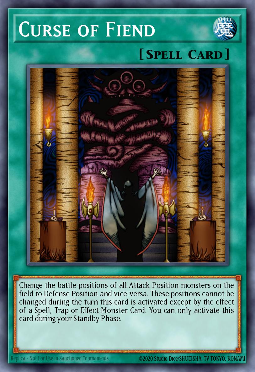 Curse of Fiend Yu-Gi-Oh card