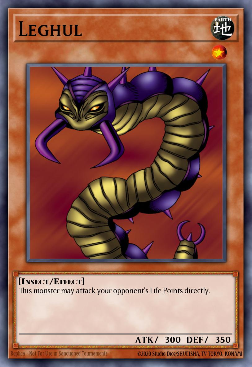 Leghul Yu-Gi-Oh card