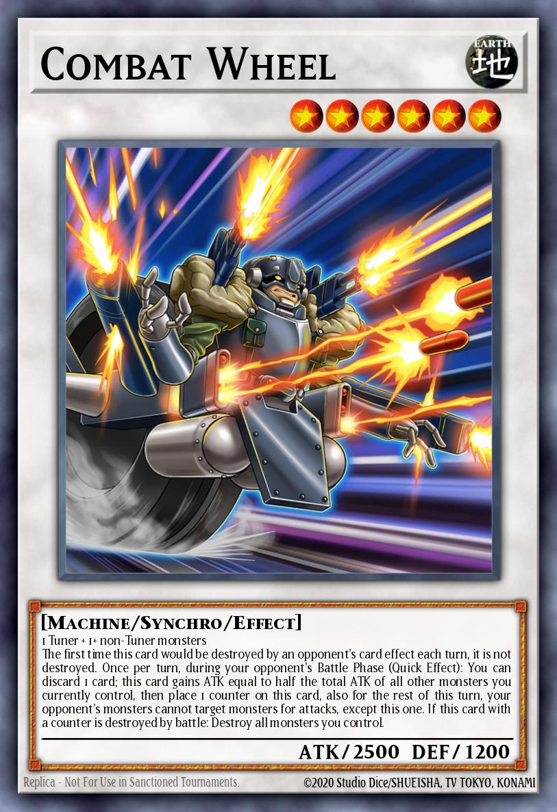 Combat Wheel Yu-Gi-Oh card