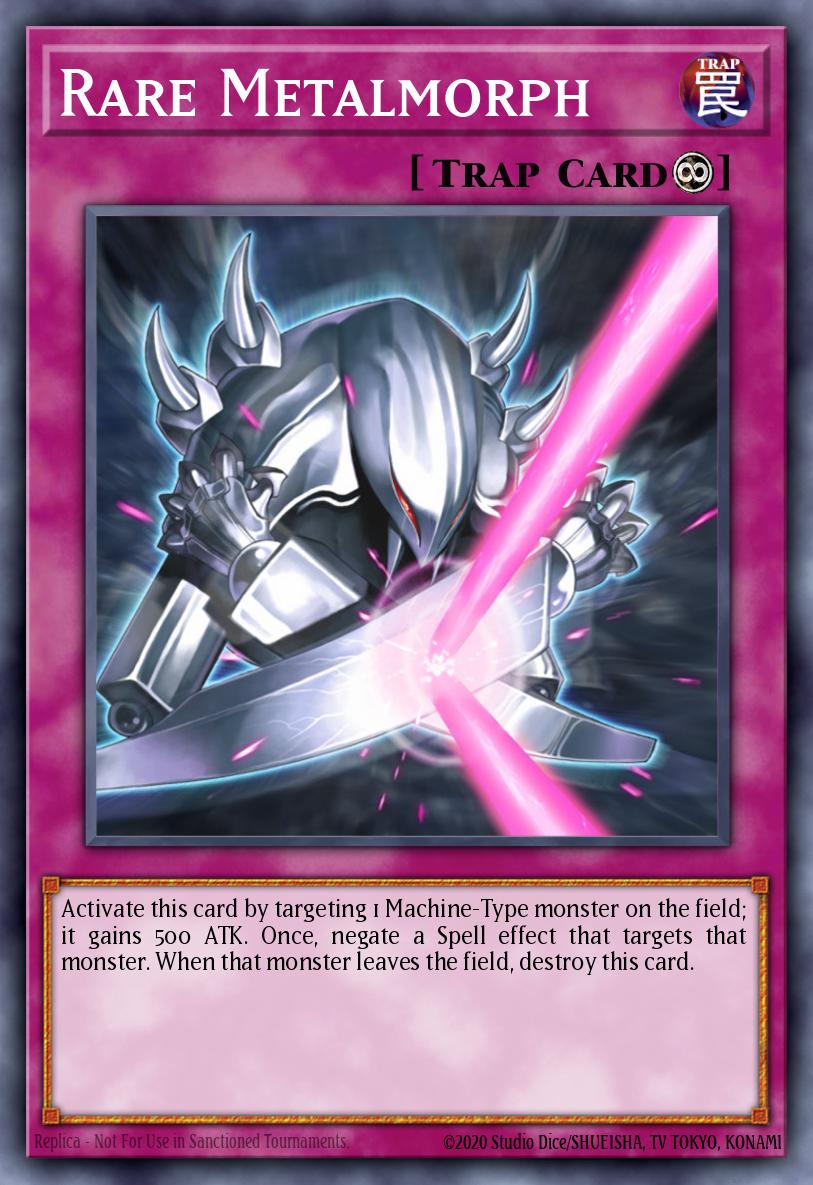 Rare Metalmorph Yu-Gi-Oh card