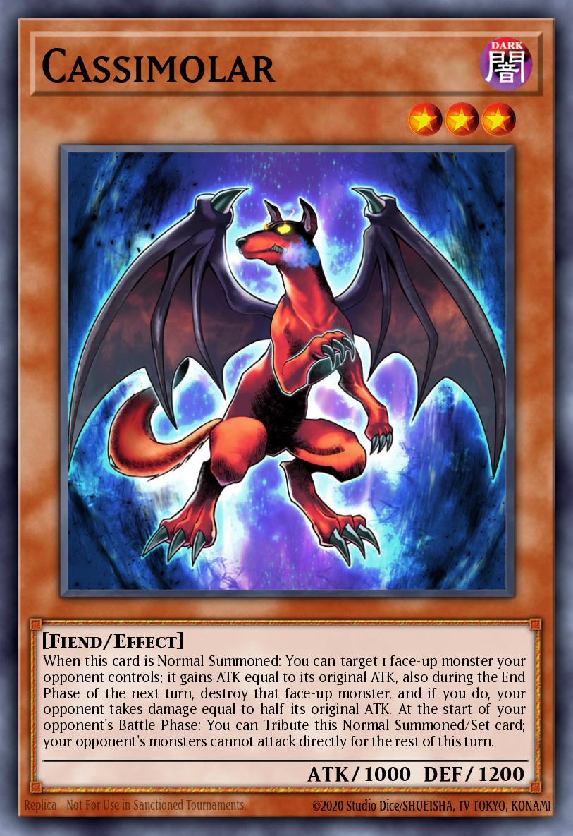 Cassimolar Yu-Gi-Oh card