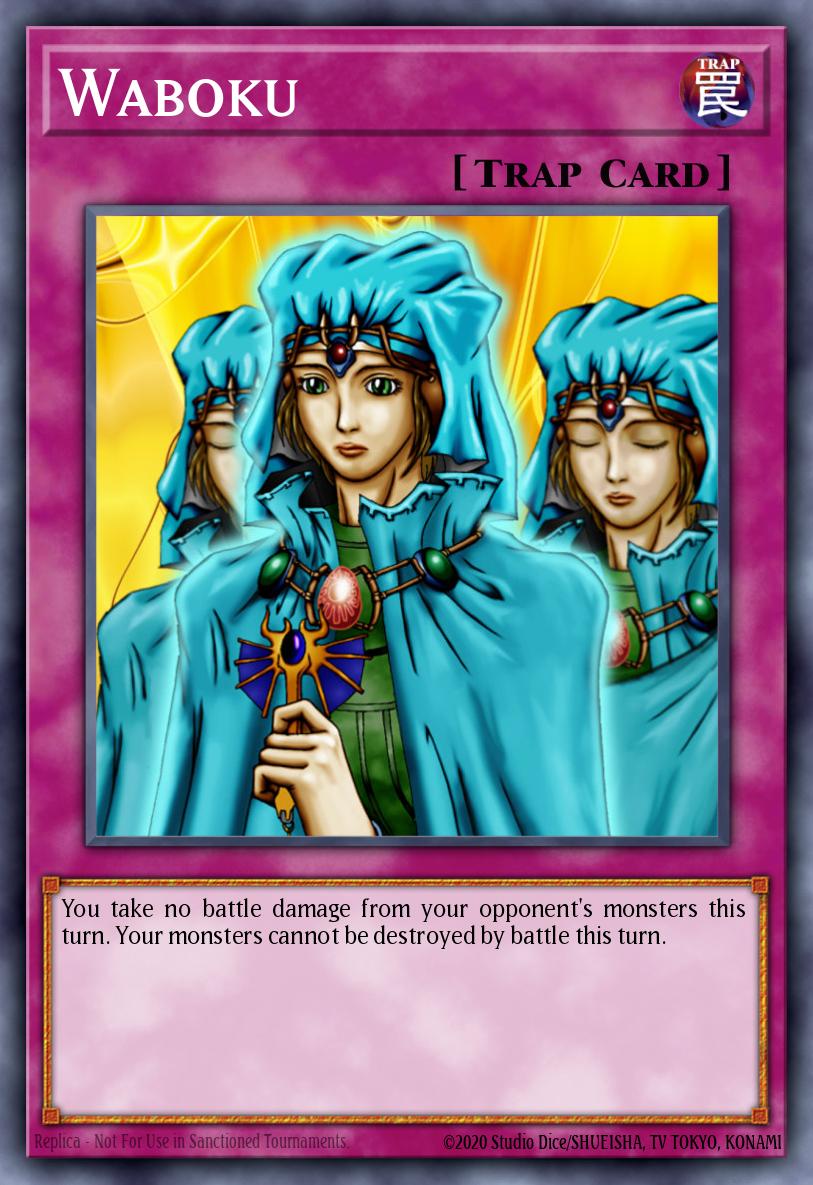 Waboku Yu-Gi-Oh card