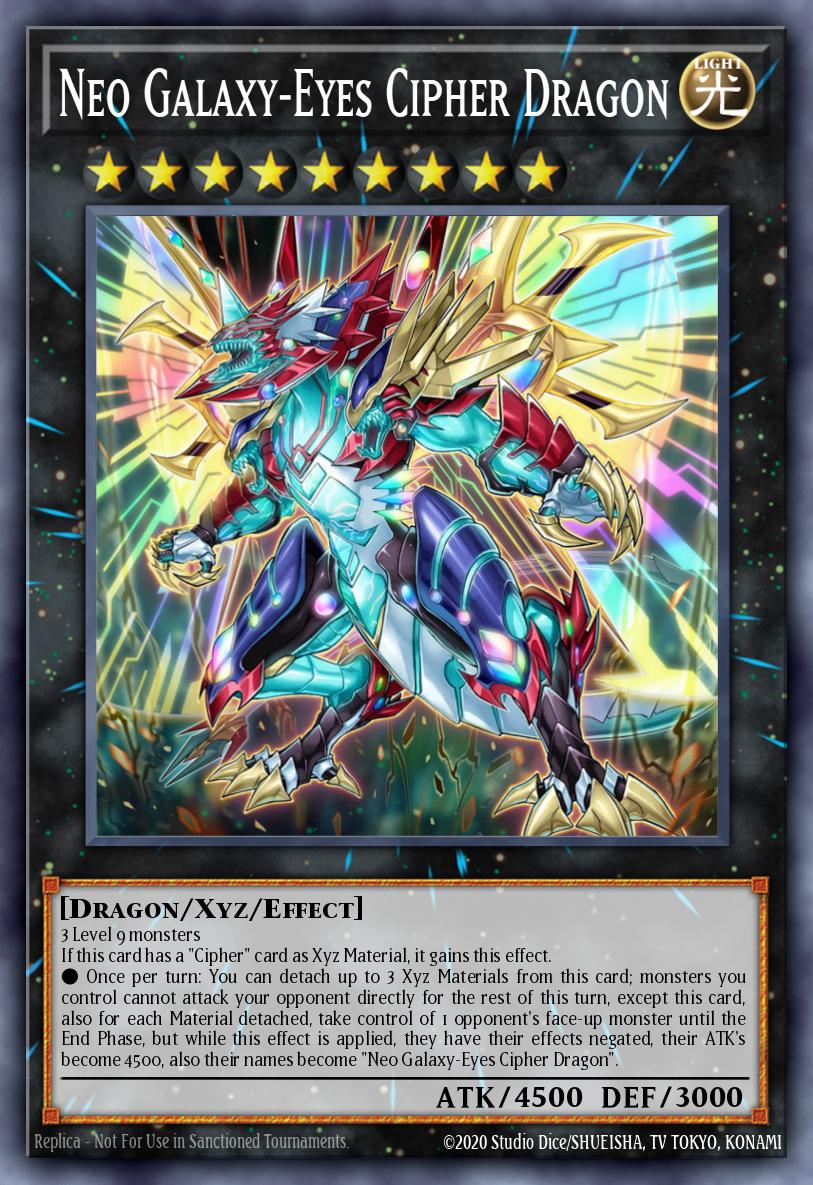 Neo Galaxy-Eyes Cipher Dragon Yu-Gi-Oh card