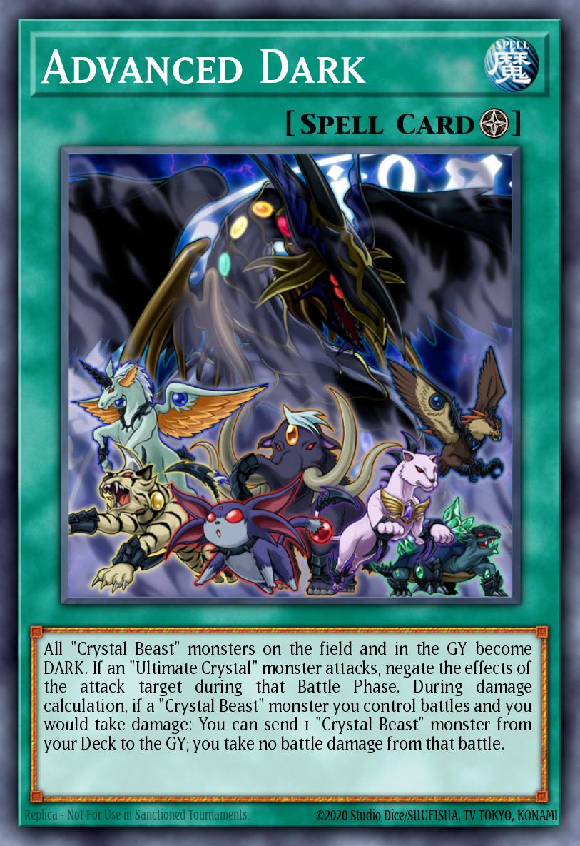 Advanced Dark Yu-Gi-Oh card