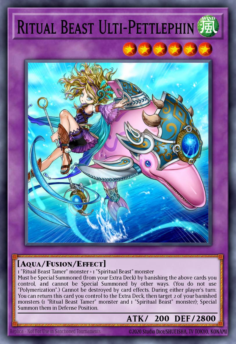 Ritual Beast Ulti-Pettlephin Yu-Gi-Oh card