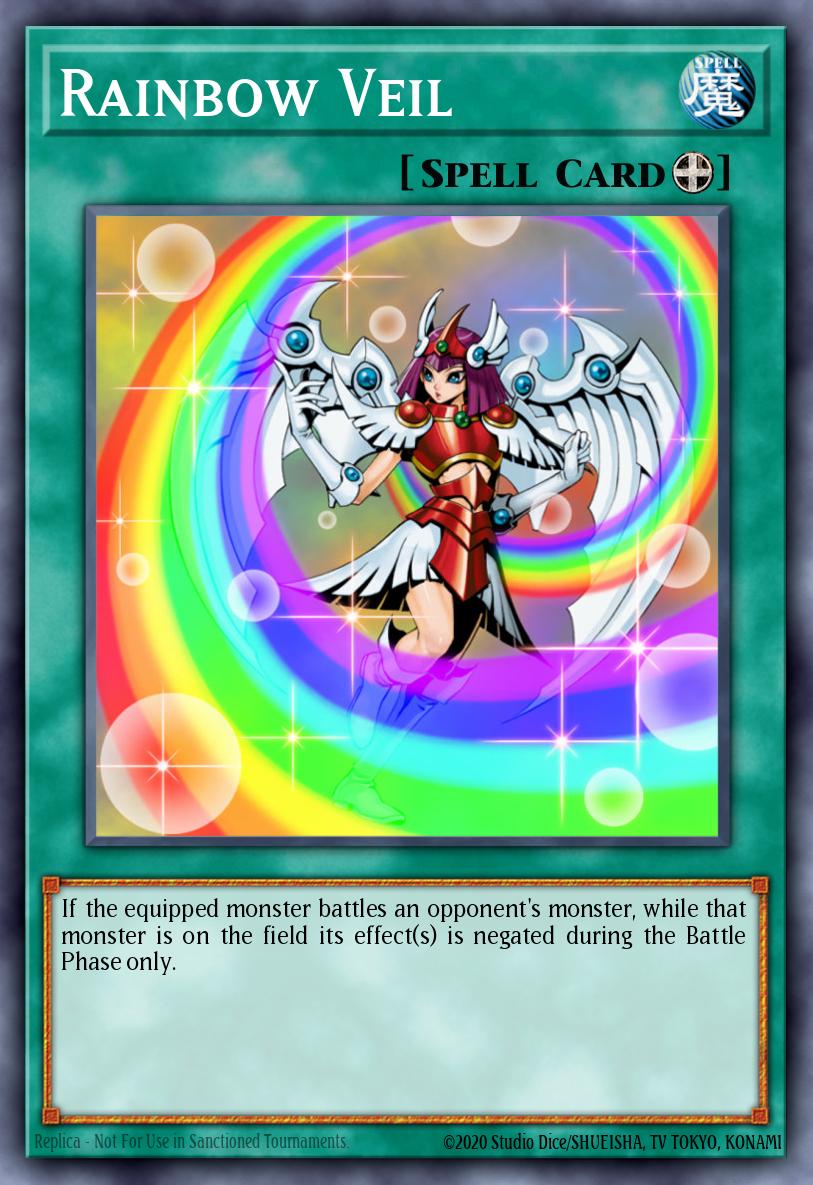Rainbow Veil Yu-Gi-Oh card