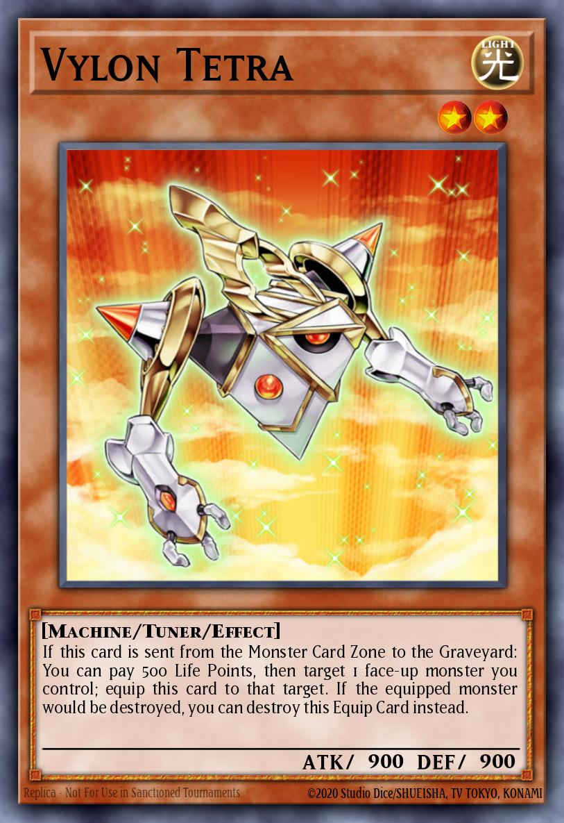 Vylon Tetra Yu-Gi-Oh card