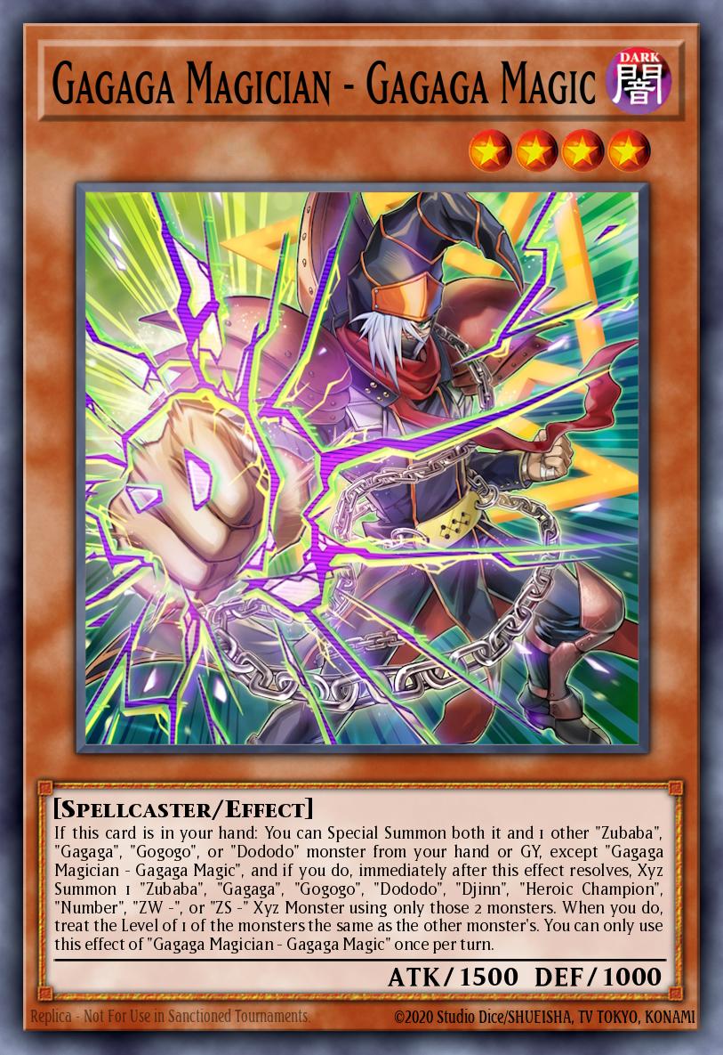 Gagaga Magician - Gagaga Magic Yu-Gi-Oh card