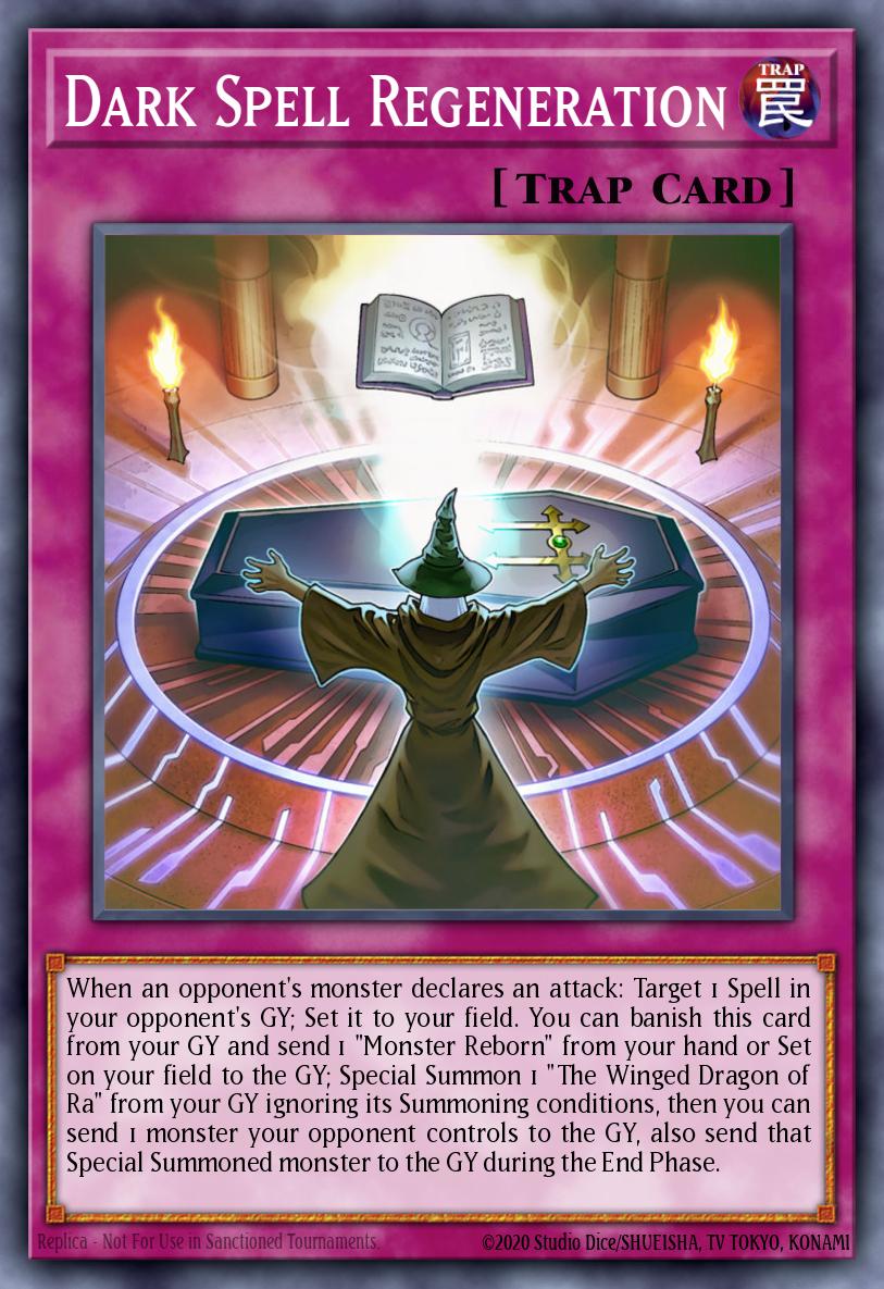 Dark Spell Regeneration Yu-Gi-Oh card