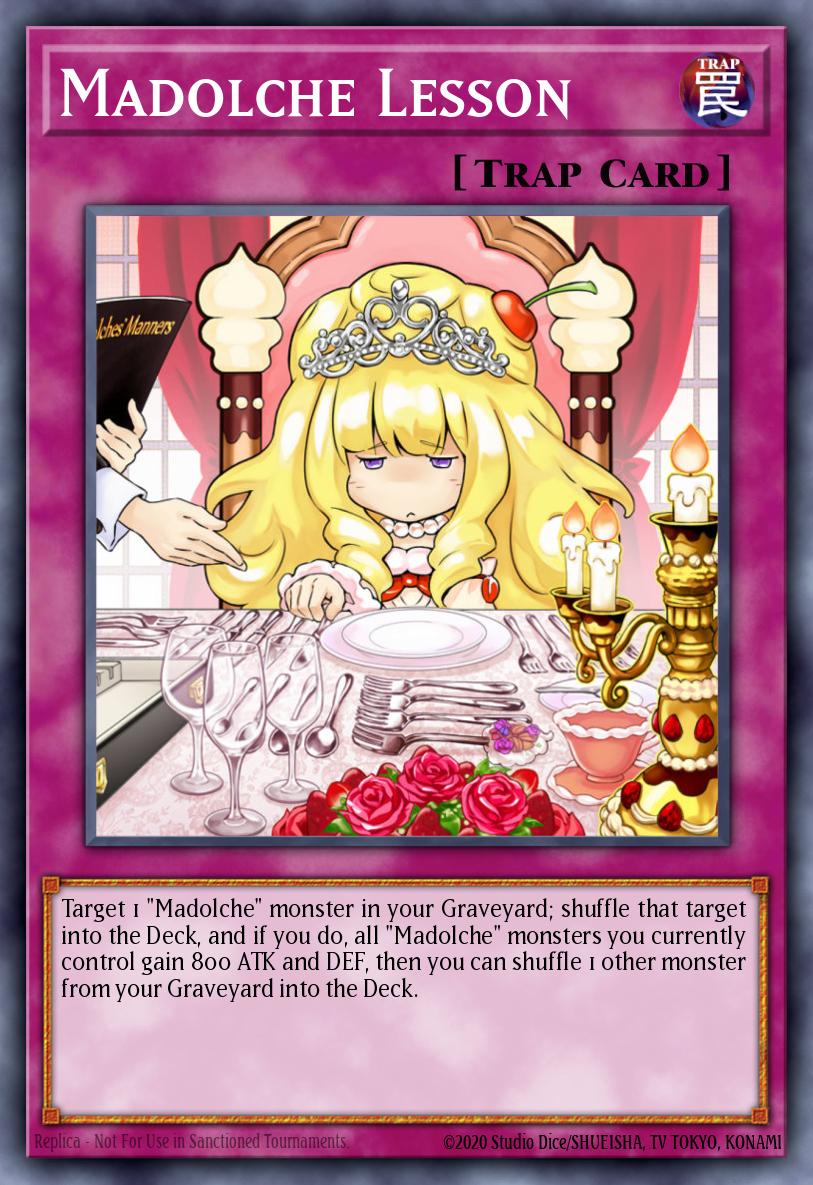 Madolche Lesson Yu-Gi-Oh card