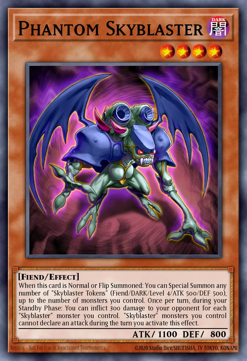 Phantom Skyblaster Yu-Gi-Oh card